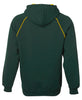 Green Contrast Fleecy Hoodie - JB's Wear - 3CFH