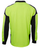 Hi-Vis Long Sleeve Arm Panel Polo | Northern Printing Group