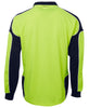 Hi-Vis Long Sleeve Arm Panel Polo | Northern Printing Group