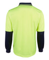 Hi-Vis Long Sleeve Jacquard Polo | Northern Printing Group