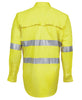 Yellow Hi-Vis Long Sleeve Shirt - JB's Wear | Northern Printing Group