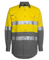 Yellow Hi-Vis Long Sleeve Shirt - JB's Wear | Northern Printing Group