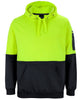 Lime Hi-Vis Pull Over Hoodie - JB's Wear - 6HVPH