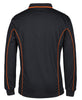 Long Sleeve Piping Polo - JB's Wear | Northern Printing Group