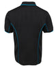 Black T-shirt for Men -Piping Polo | Northern Printing Group