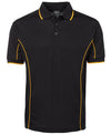 Black T-shirt for Men -Piping Polo | Northern Printing Group