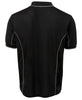 Black Polo T-shirt - Short Sleeve Piping Polo | Northern Printing Group