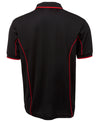 Black T-shirt for Men -Piping Polo | Northern Printing Group