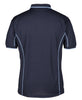 Navy Short Sleeve Piping Polo - JB's Wear | Northern Printing Group