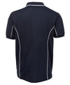 Navy Short Sleeve Piping Polo - JB's Wear | Northern Printing Group