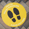 Custom Floor Sticker - Floor Decal 30x30cm | Northern Printing Group